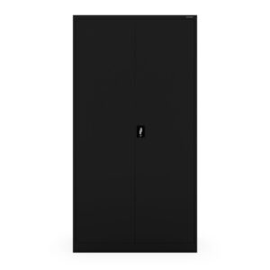 Szafa biurowa metalowa wysoka czarna, 1150x2200x400 mm: : JAN II H2200